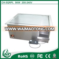 Commercial built-in electric grill chicken grill machine teppanyaki grill