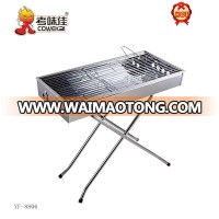 Kitchen commercial indoor folding height adjustment charcoal grill