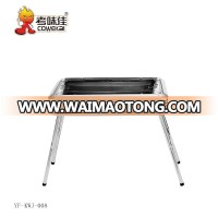 New arrival middle size easy assemble suitcase bbq grill